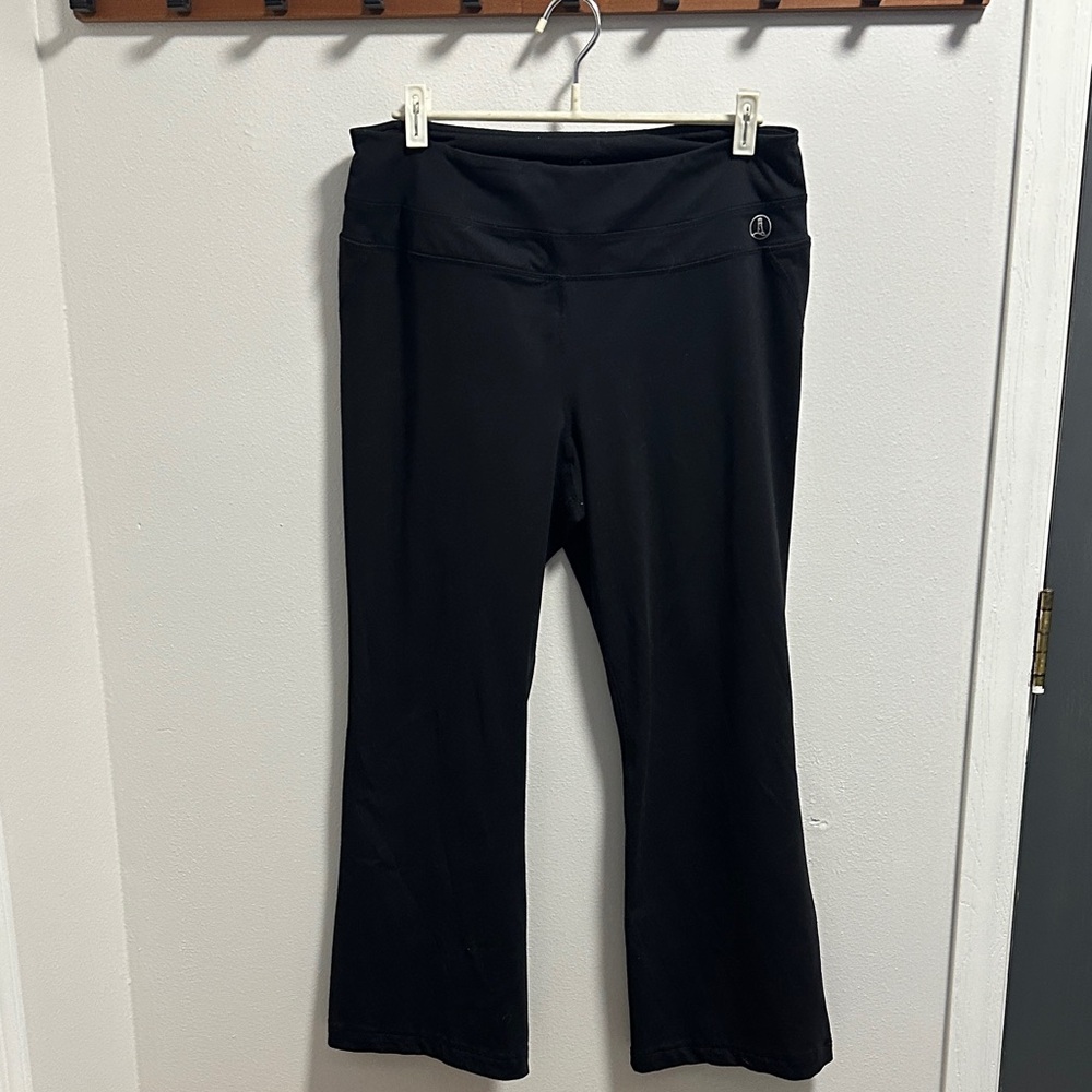 Lands' End Black Activewear Pants